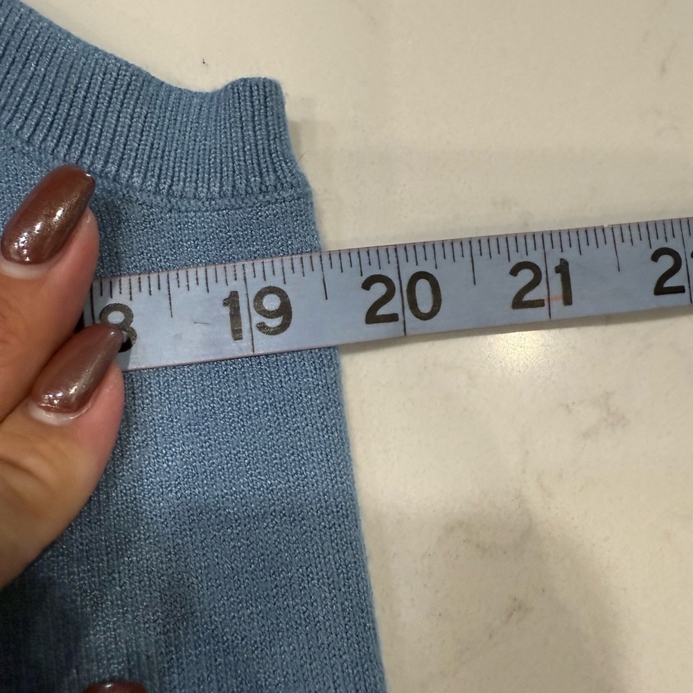 NWT – LOFT Pointelle Ruffle Sweater Tank Top - XL - Picture 7 of 7